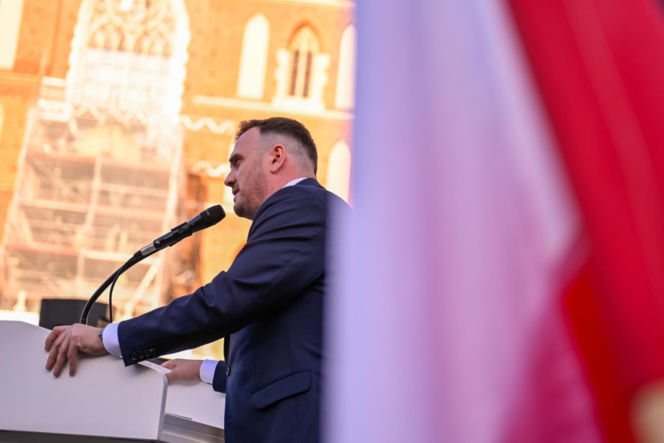 Mentzen i Bosak przedstawili swojego kandydata na prezydenta Krakowa