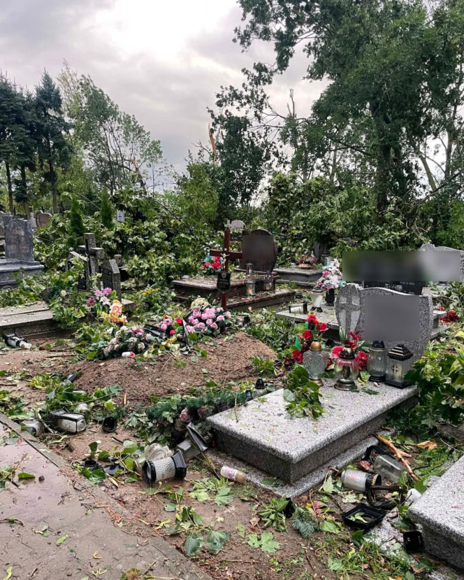 Potężna wichura w Wielkopolsce! Zerwane dachy, powalone drzewa i ogromne zniszczenia