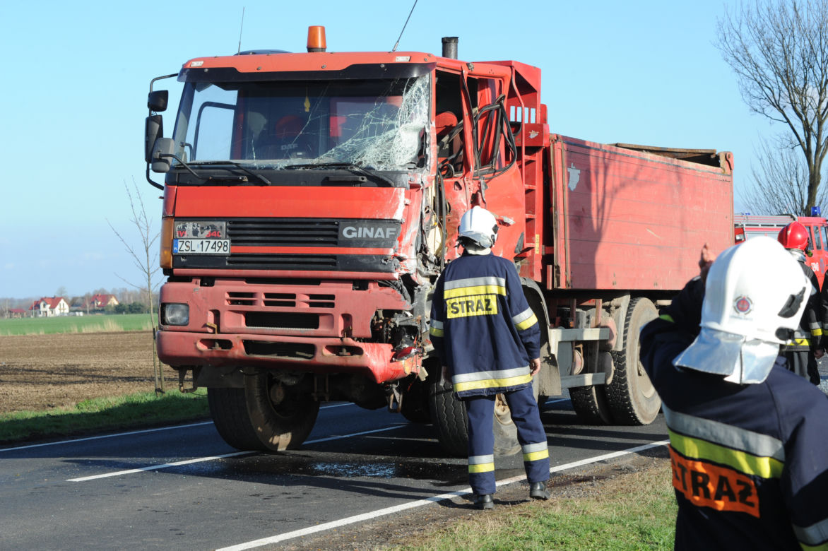 Wypadek w Słowinie