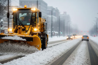 Śnieżyce paraliżują Radom. Czy drogowcy zdążą zapanować nad chaosem?