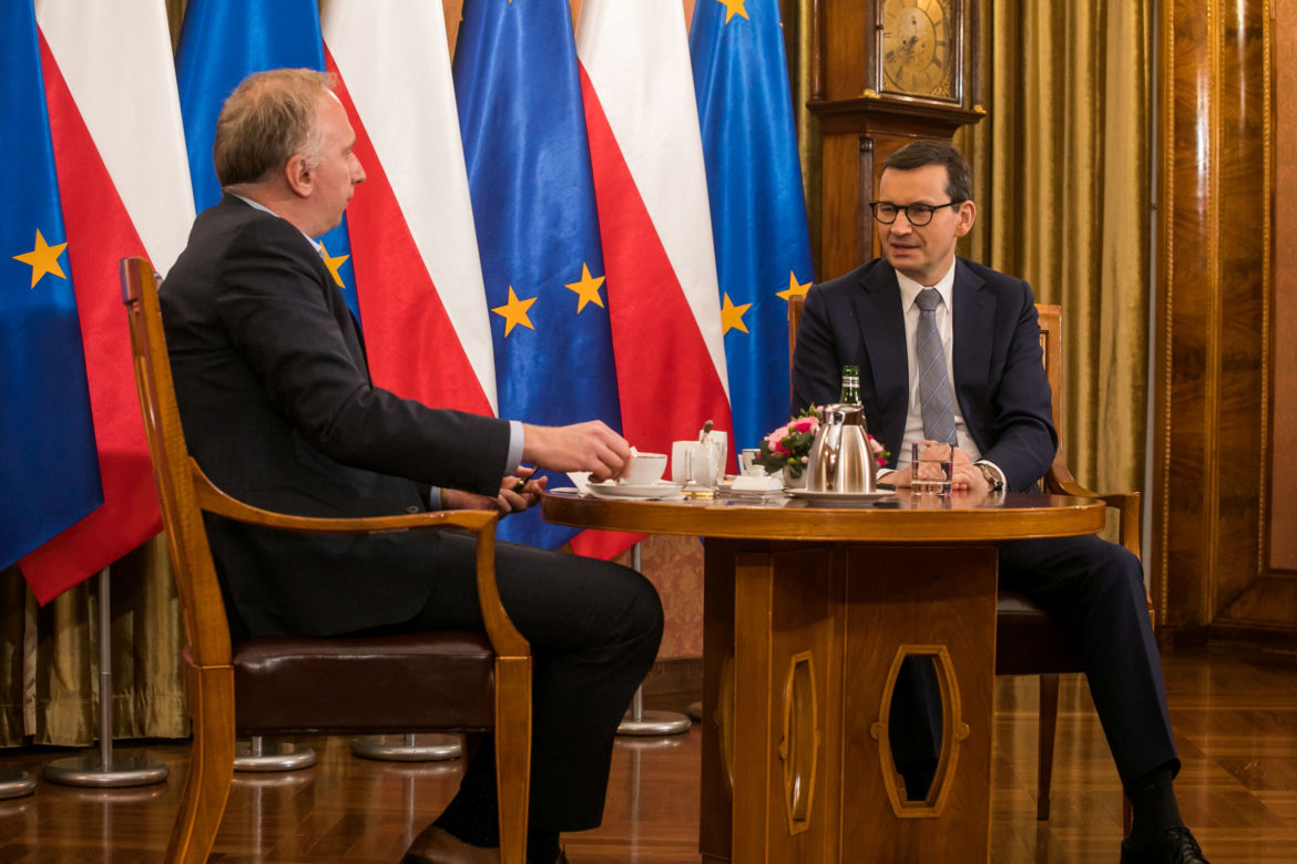 Mateusz Morawiecki o inflacji, kryzysie na granicy i sytuacji pandemicznej 