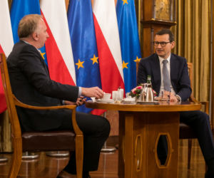 Mateusz Morawiecki o inflacji, kryzysie na granicy i sytuacji pandemicznej 
