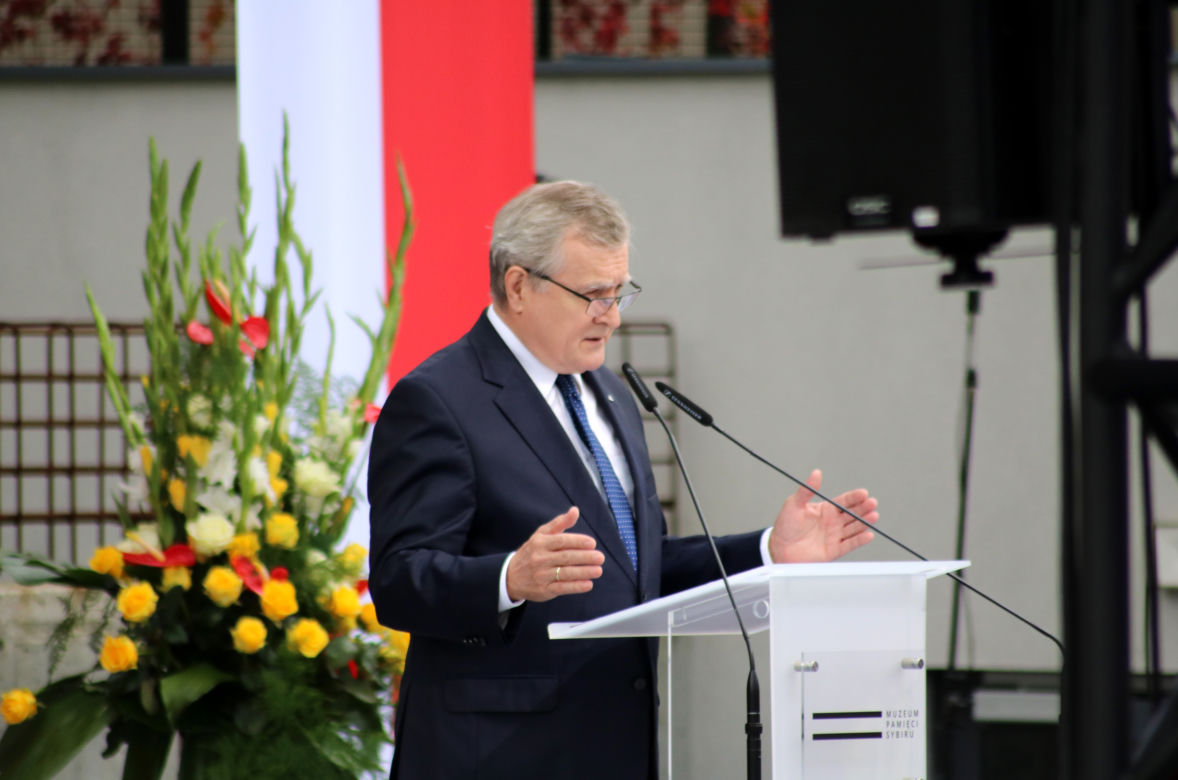 Uroczyste otwarcie Muzeum Pamięci Sybiru w Białymstoku