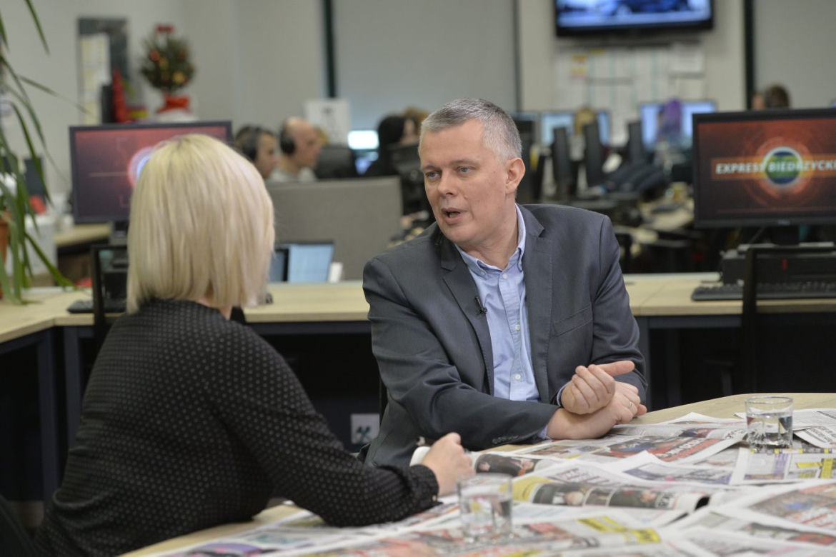 Tomasz Siemoniak gościem w Expressie Biedrzyckiej