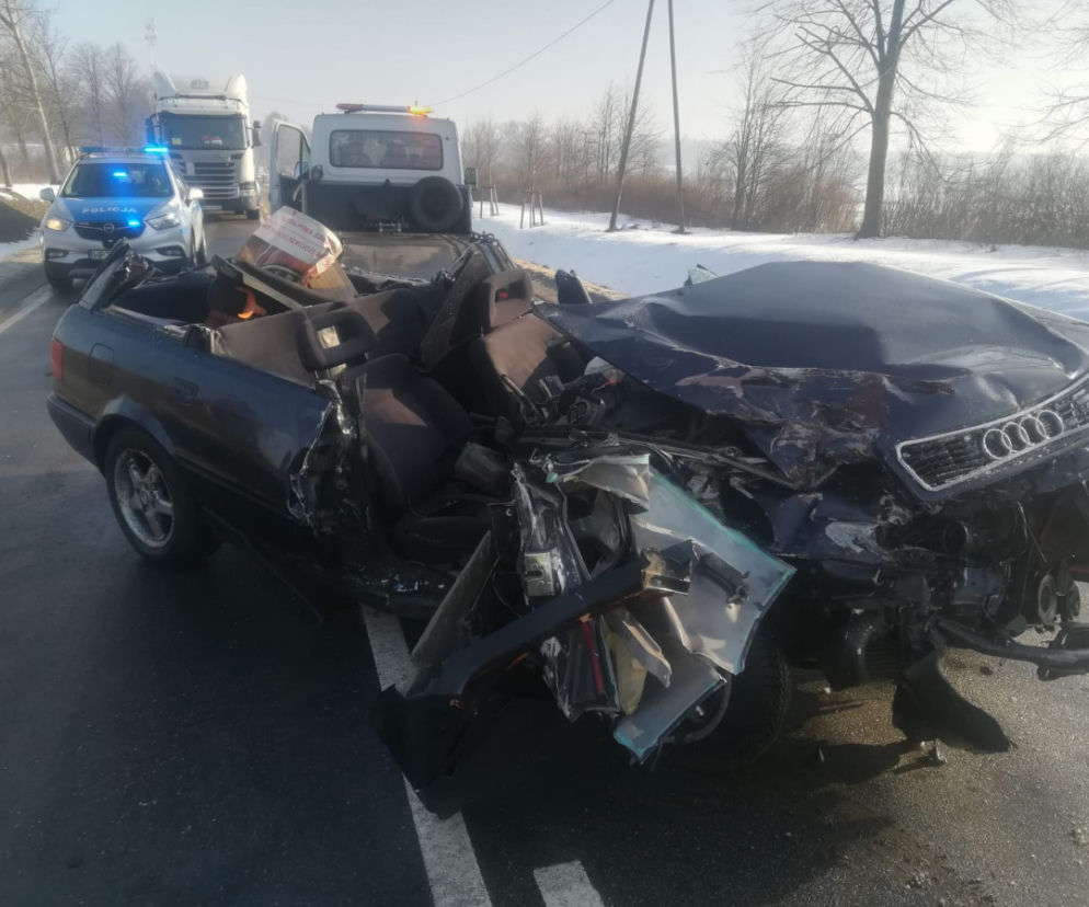 Wypadek w Dobrocinie