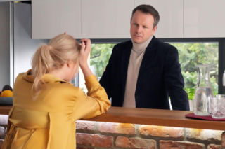 Barwy szczęścia, odc: 3392: Bruno (Lesław Żurek), Karolina (Marta Dąbrowska)