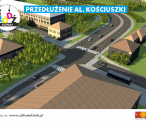 Aleja Kościuszki będzie dłuższa