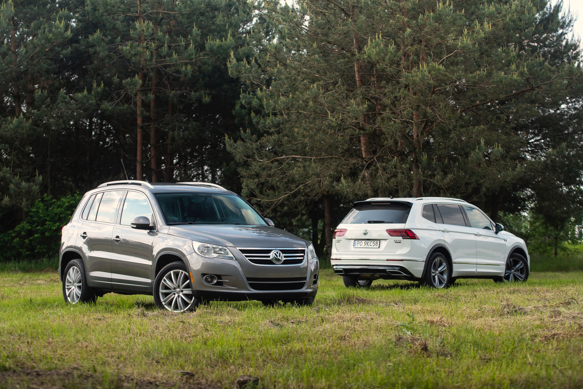 Volkswagen Tiguan Allspace 2.0 TDI 190 KM 4Motion DSG R-Line & Volkswagen Tiguan 2.0 TSI DSG 4Motion Wolfsburg Edition