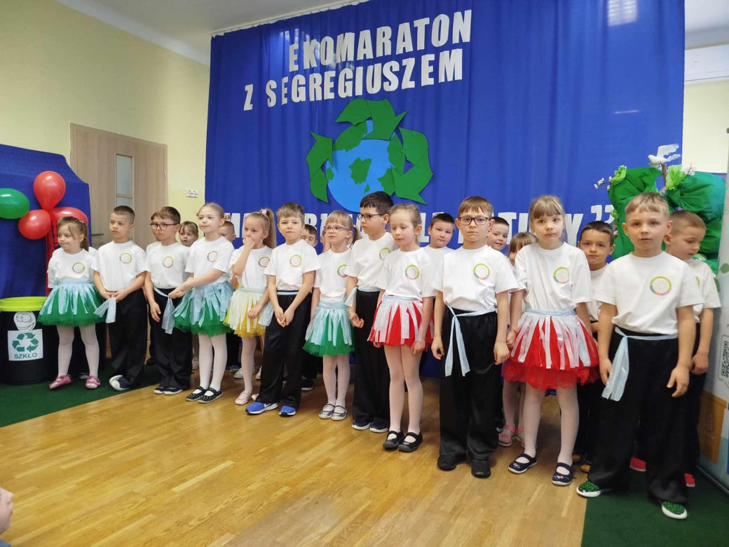 Program jest częścią projektu „EKOmaraton Siedlce z Segregiuszem” promującego edukację ekologiczną wśród najmłodszych poprzez zabawę