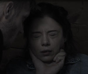 M jak miłość, odc. 1520: Artur (Tomasz Ciachorowski), Iza (Adriana Kalska)