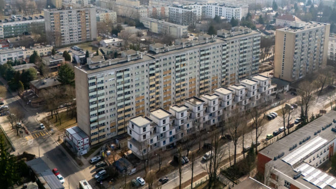 Wola Księcia Janusza w Warszawie w budowie