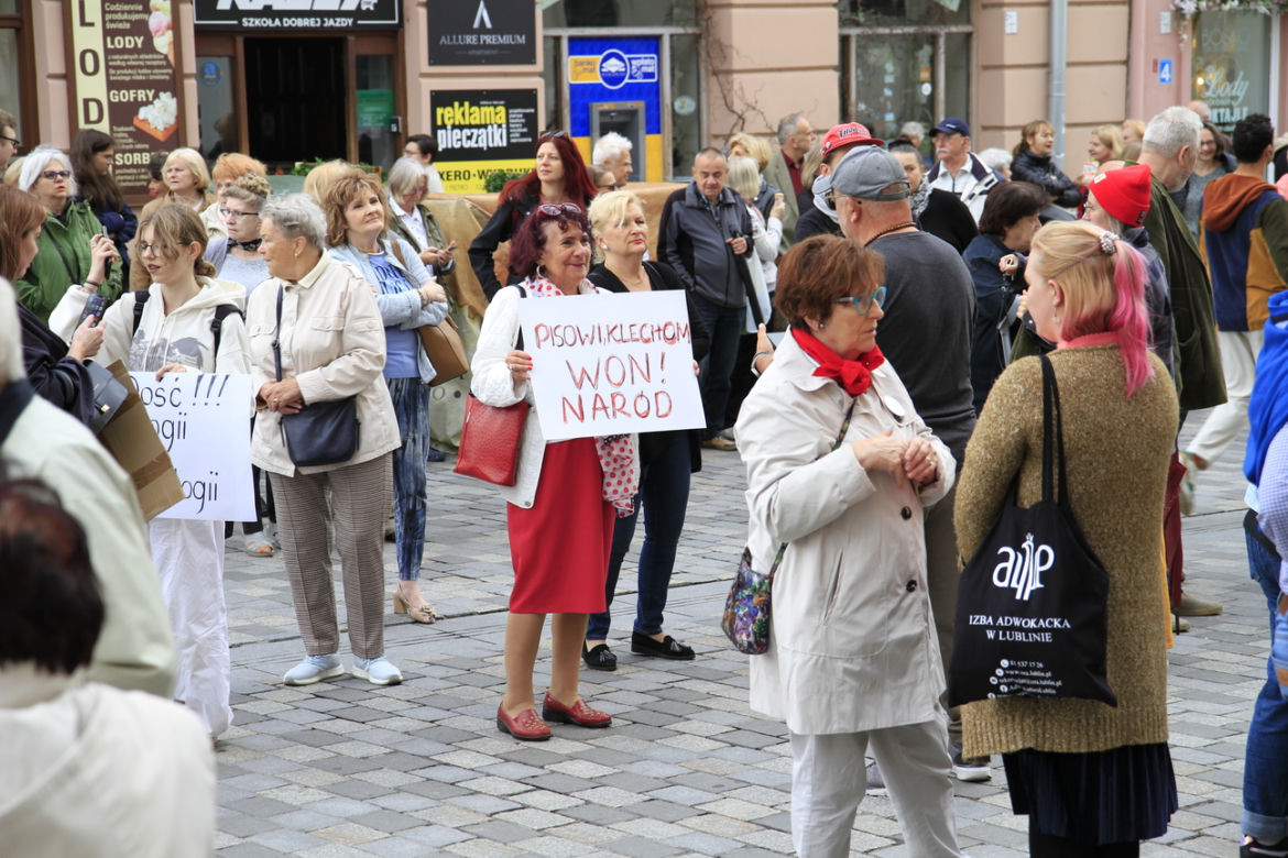 „Ani jednej więcej”. Protest w Lublinie