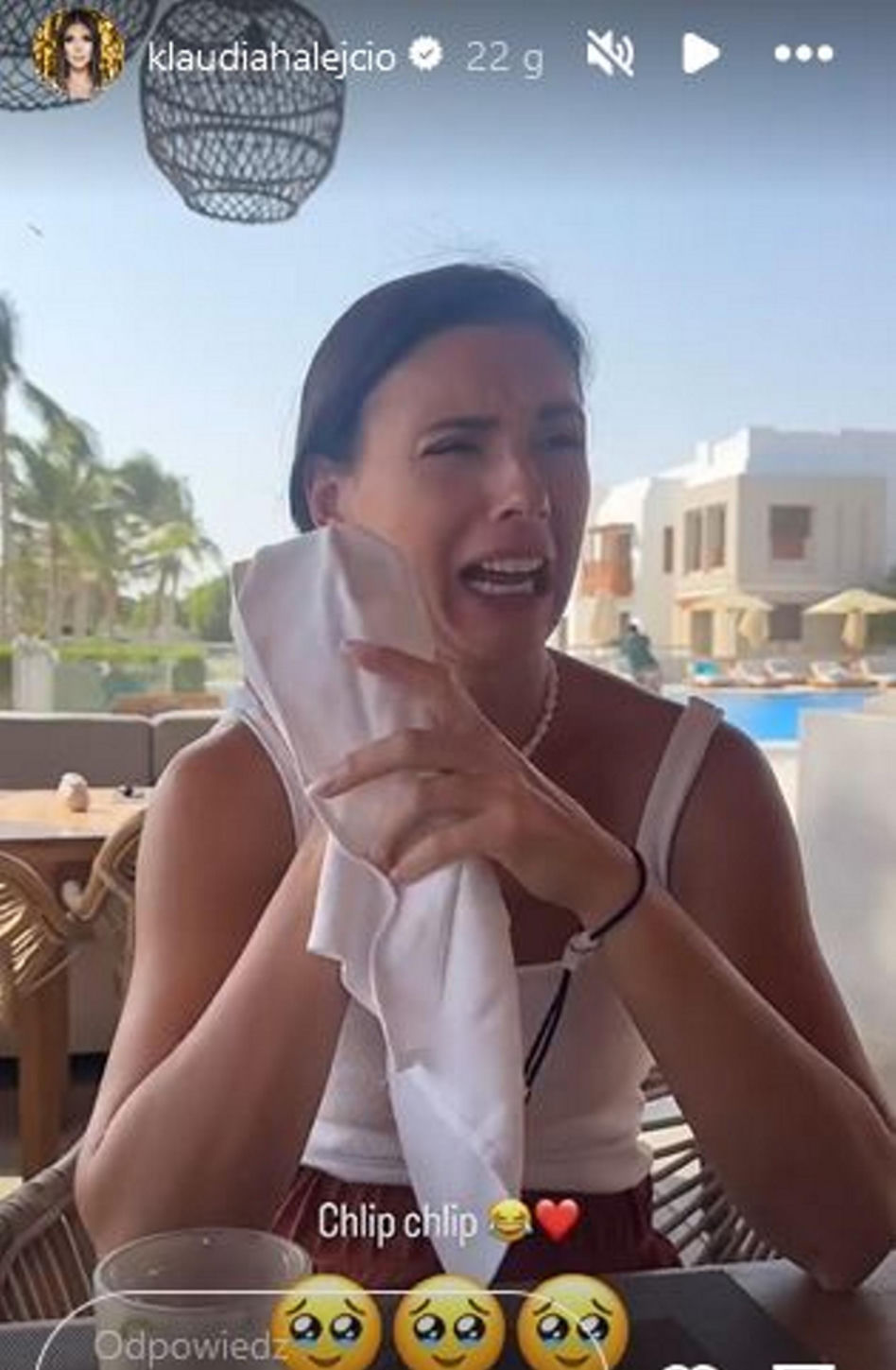 Klaudia Halejcio pokazała, jak wyrwać pracownika hotelu. Co to za poradnik?