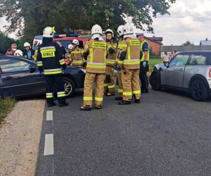 Wypadek w m. Kolonia Olszowa niedaleko Tomaszowa Mazowieckiego