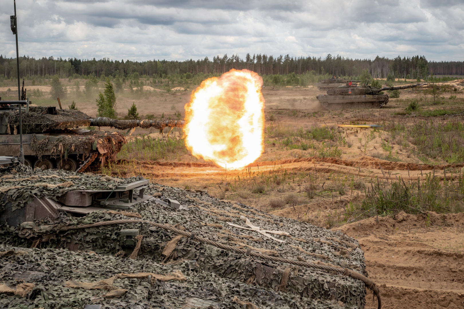 Niemieckie czołgi Leopard 2