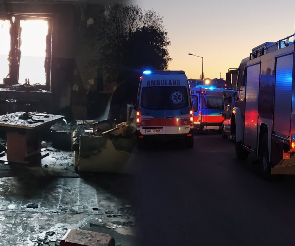 Tajemniczy pożar w Wyszkowie. Ciała dwóch kobiet w zgliszczach, prokuratura nie wyklucza zabójstwa