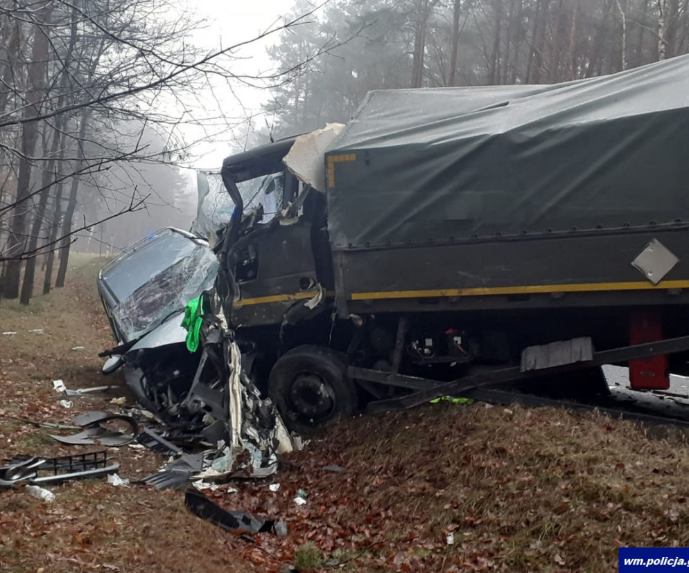 Śmiertelny wypadek w okolicach Starych Jabłonek 