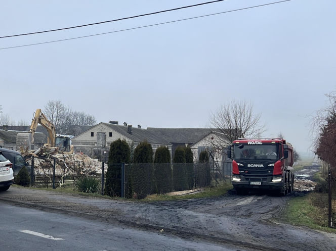 Odbudowa domu w Wyrykach Woli pod Włodawą