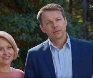 Barwy szczęścia odc. 2364. Bożena (Marieta Żukowska), Bruno (Lesław Żurek)