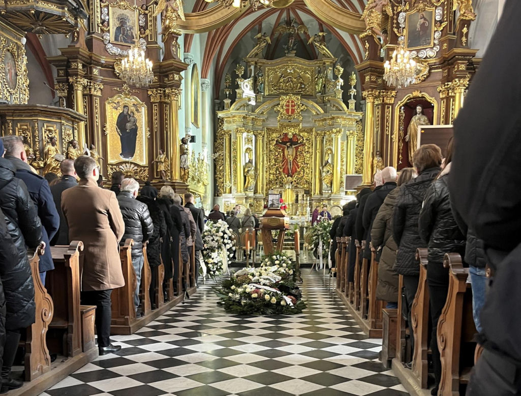 Pogrzeb braci, którzy zginęli w katastrofie śmigłowca pod Rzeszowem