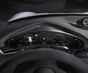 Wnętrze nowego Porsche Taycan