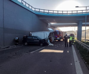 Wypadek na Trasie Niepodległości [20.11.2020]	