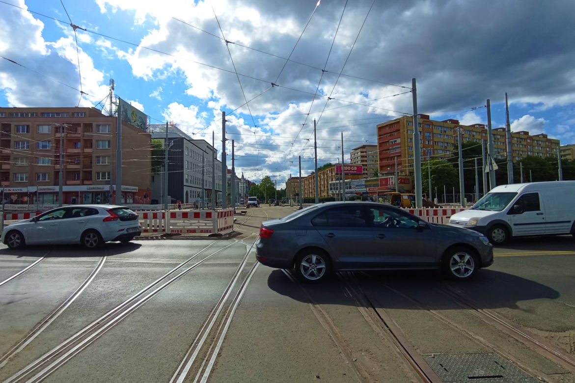 Przebudowa placu Rodła - czerwiec 2022