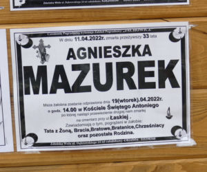 Pogrzeb Agnieszki Mazurek