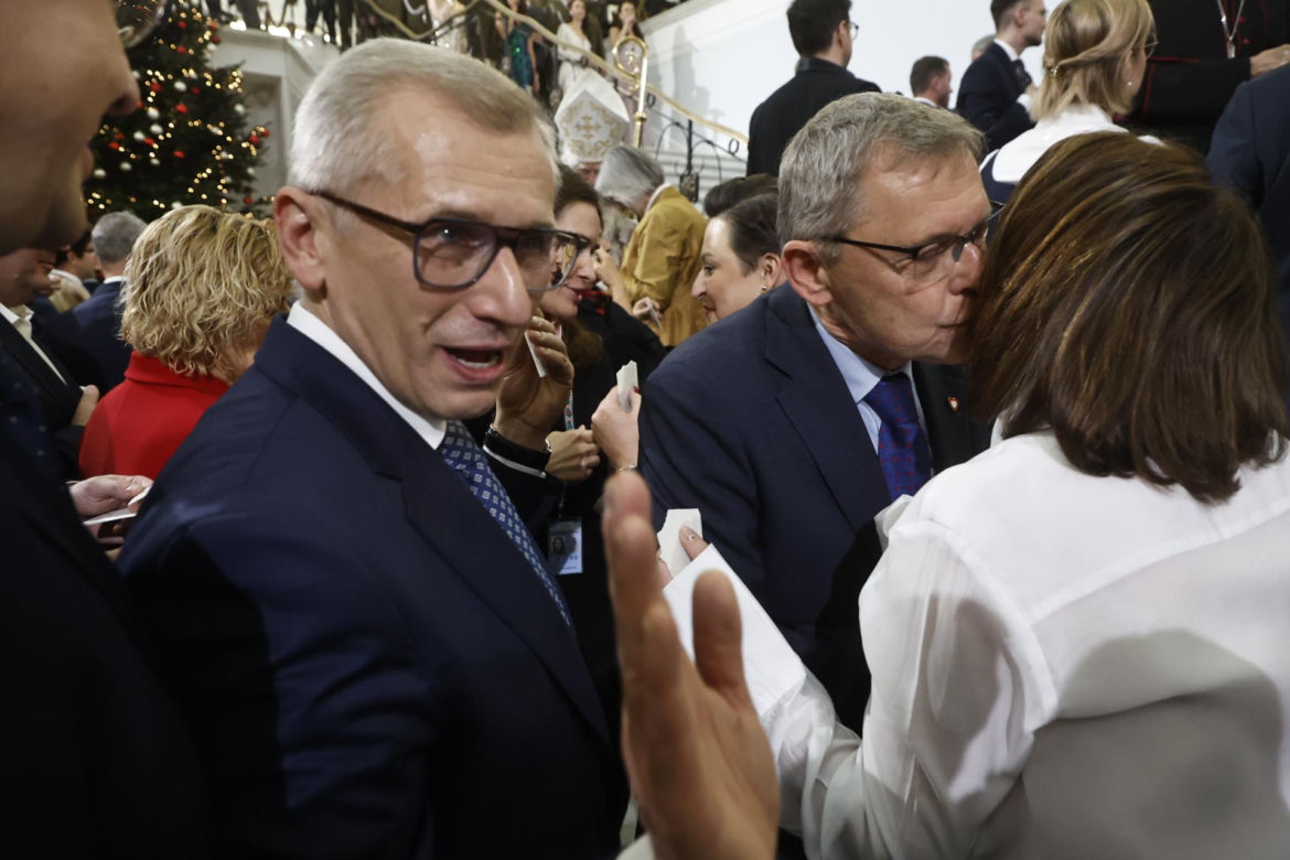 Połamali się opłatkiem w Sejmie
