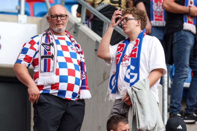 Górnik Zabrze - Lech Poznań: Zdjęcia kibiców i zawodników z meczu 8. kolejki PKO BP Ekstraklasy