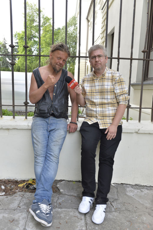 Artur Binkowski został bezdomnym