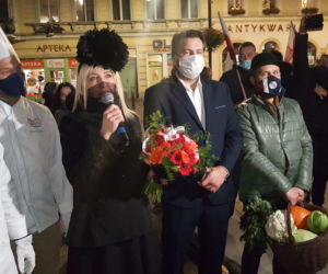 Protest branży gastronomicznej w Bydgoszczy