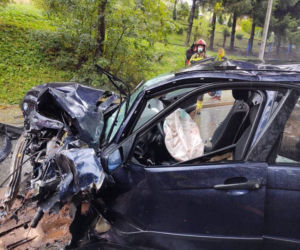 Cztery osoby w szpitalu po wypadku w Librantowej! ZMIAŻDŻONE bmw