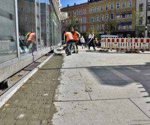 Przebudowa alei Wojska Polskiego w Szczecinie - czerwiec 2023