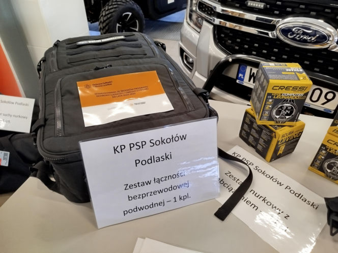 Nowy sprzęt trafi do strażaków z Siedlec, Łosic, Makowa Mazowieckiego, Ostrołęki, Ostrowi Mazowieckiej, Pułtuska, Sokołowa Podlaskiego, Węgrowa i Wyszkowa