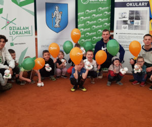 W Olsztynie trwa tenisowy turniej przedszkolaków