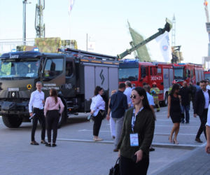 Niebezpieczny incydent na MSPO w Kielcach. Ochrona przejęła amunicję, podejrzany z zarzutami