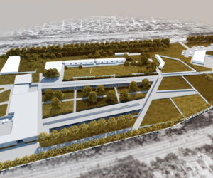 Wizualizacja schroniska przy ul. Kobylepole w Poznaniu