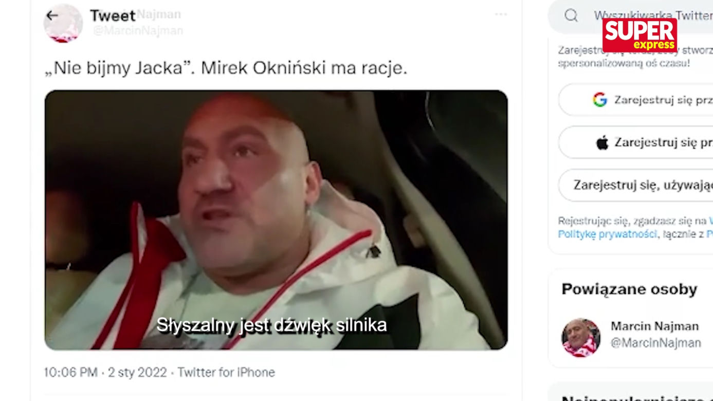 Marcin Najman jeździł autem mimo zakazu