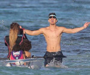 Mariah Carey i Bryan Tanaka na plaży