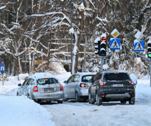 Słupsk pod śniegiem