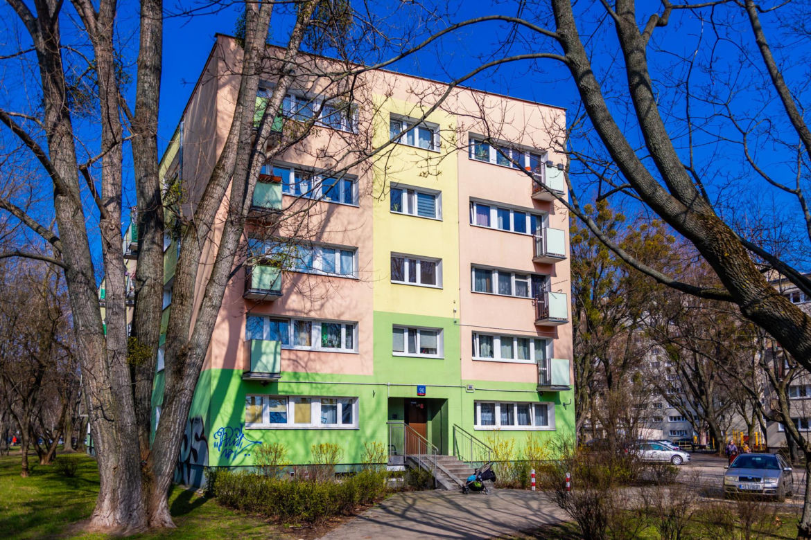 Pasteloza na warszawskich blokach - zobacz zdjęcia jaskrawych przykładów
