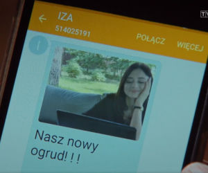 M jak miłość, odc. 1611: Iza (Adriana Kalska) 