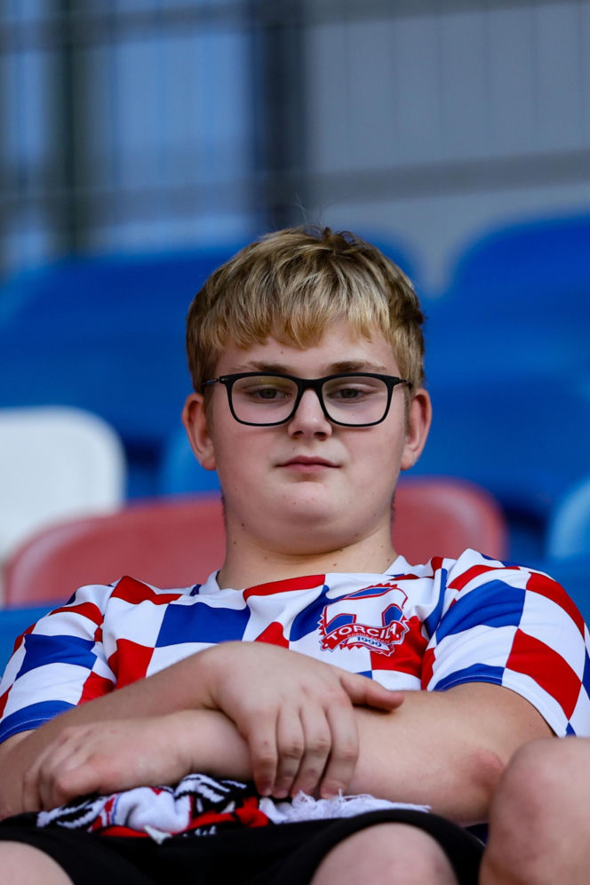 Górnik Zabrze - GKS Katowice: Zdjęcia kibiców i zawodników z meczu 6. kolejki PKO BP Ekstraklasy