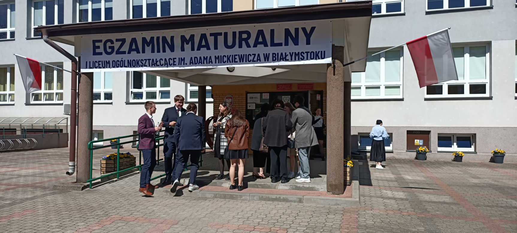 Matura 2022 z języka polskiego w Białymstoku [ZDJĘCIA]