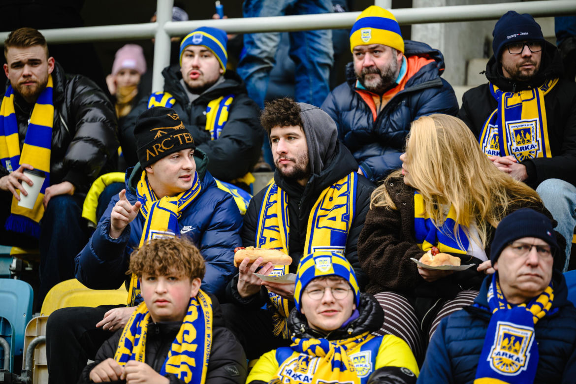 Arka Gdynia - GKS Katowice: Zdjęcia kibiców z meczu 22. kolejki PKO BP Ekstraklasy