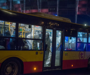 Autobusem do szpitala na Narodowy. Pierwszy taki kurs