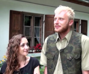 Ranczo 8 sezon. Kinga (Agnieszka Pawełkiewicz), leśnik Paweł (Dobromir Dymecki)