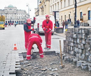 Rok porządków  po budowie  metra