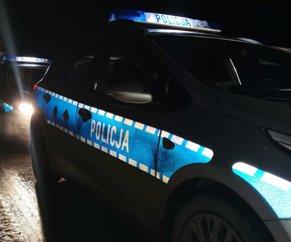 Pościg w Radlinie. Uciekał samochodem z ciężarną narzeczoną i trójką dzieci